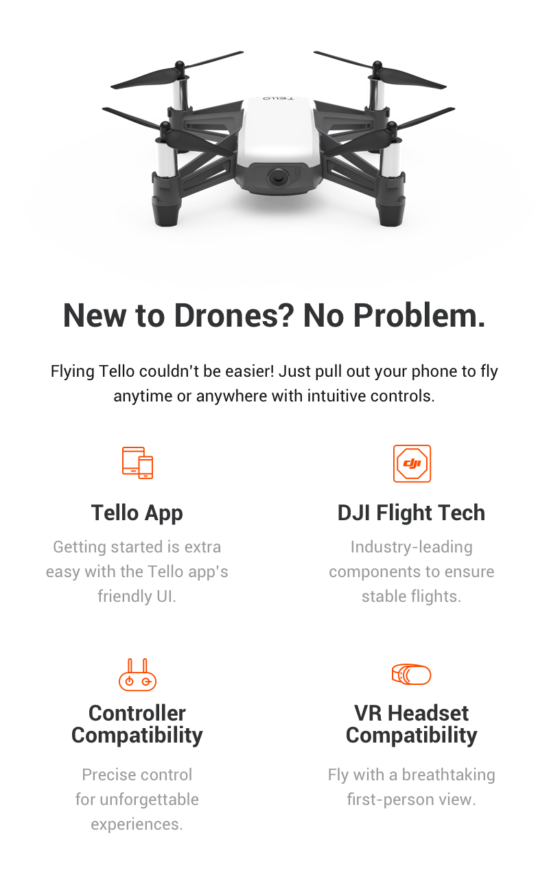 DJI Tello Drone - 1UP