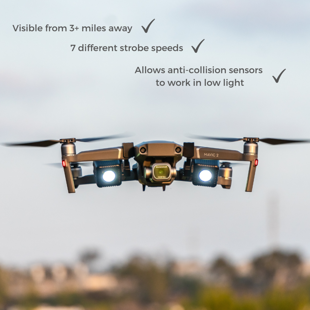 Cube LED Light Kit for DJI Pro & Drones - 1UP Drones
