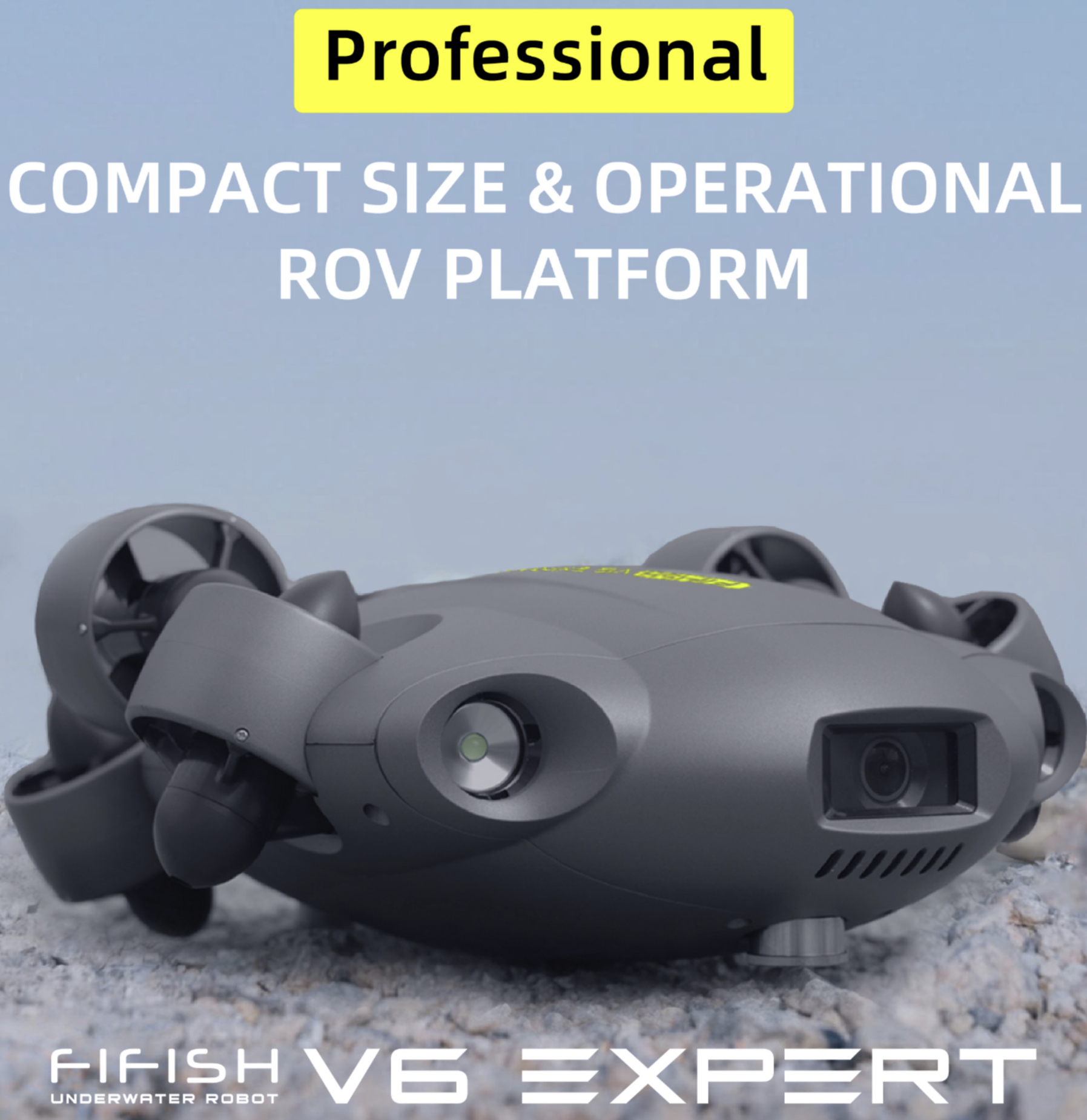 QYSEA FIFISH V6 Expert Underwater Robot EP300 Package 1UP