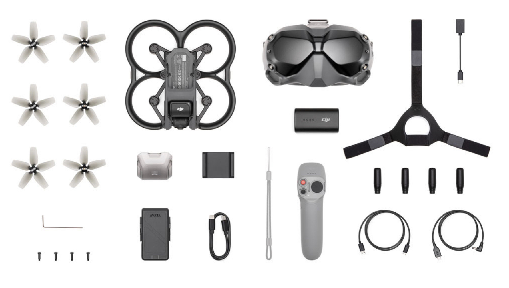 DJI Avata Fly Smart Combo (Includes DJI FPV Goggles V2 + Motion ...